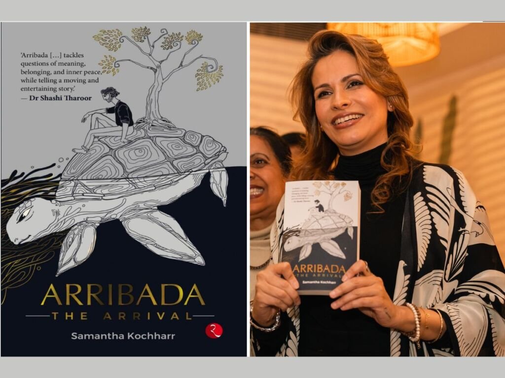 Fashionista Samantha Kochharr arrives at the literary scene with her debut book Arribada: The Arrival