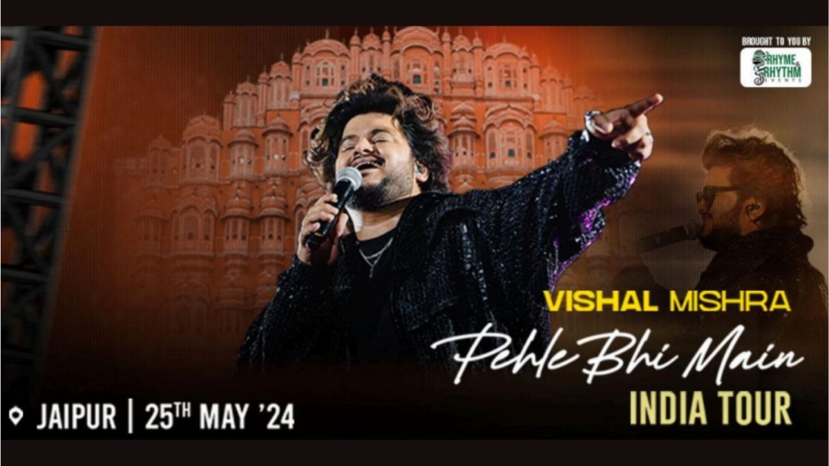 Vishal Mishra to Headline First-Ever Live Concert in Jaipur as Part of “Pehle Bhi Main” India Tour