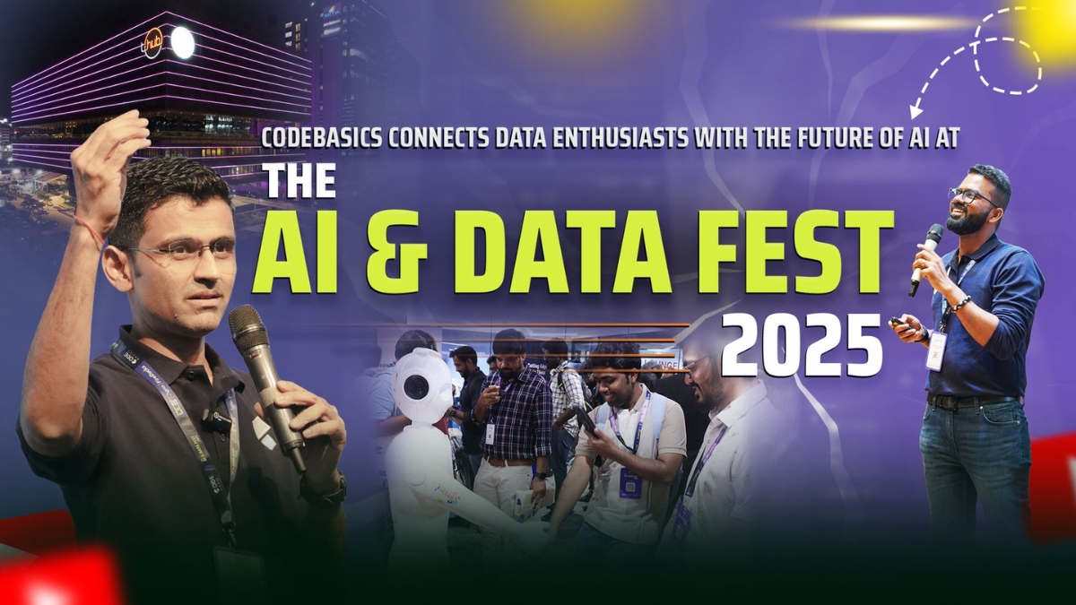 Codebasics Connects Data Enthusiasts With The Future Of AI At The AI & Data Fest 2025