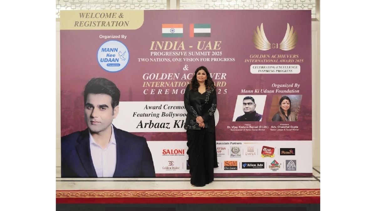 <div>India-UAE Progressive Summit 2025 & Golden Achiever International Awards</div>