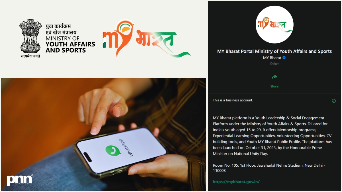 MY Bharat Joins WhatsApp: Govt Moves to Bring Youth Services Right to Your Phone