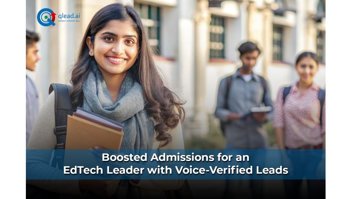 How QLead.ai Boosted Admissions for an EdTech Leader with Voice-Verified Leads