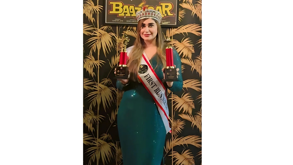 Alisha Seema Khan — This Beauty Queen ranks among top 2 at Mrs World International 2025