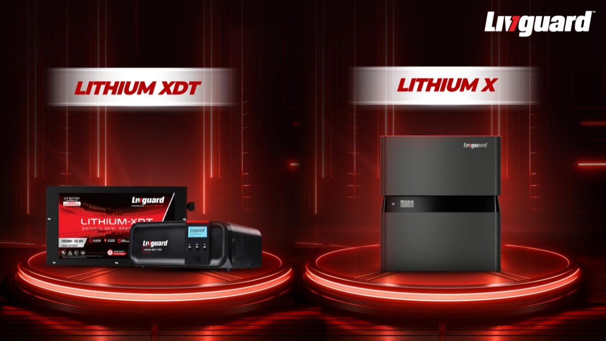 Livguard Unveils Lithium X and Lithium XDT to Redefine Home Power Solutions