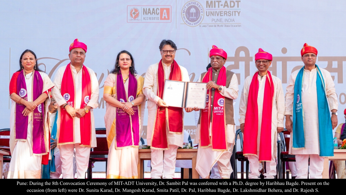 MIT-ADT University Holds 8th Convocation Ceremony with Great Enthusiasm