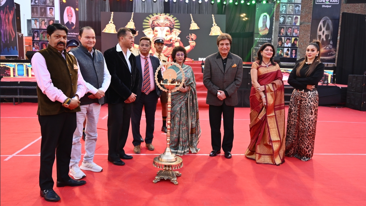 Union Minister Prof. S. P. Singh Baghel, Actor Raj Babbar and Top Dignitaries Grace NAVRAS 2025 at Pt. Uma Dutt Public School and EuroKids International Dholpur Centre