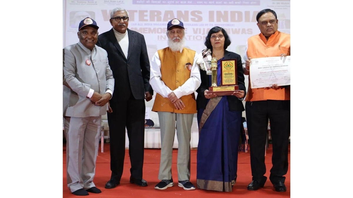 IPS Academy, Institute of Engineering & Science Awarded Best college of Madhya Pradesh