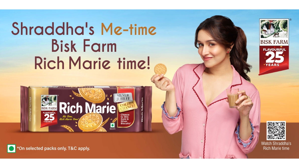 Shraddha Kapoor’s ‘Me Time = Rich Marie Time’: Bisk Farm’s Heartwarming Chai Break Campaign