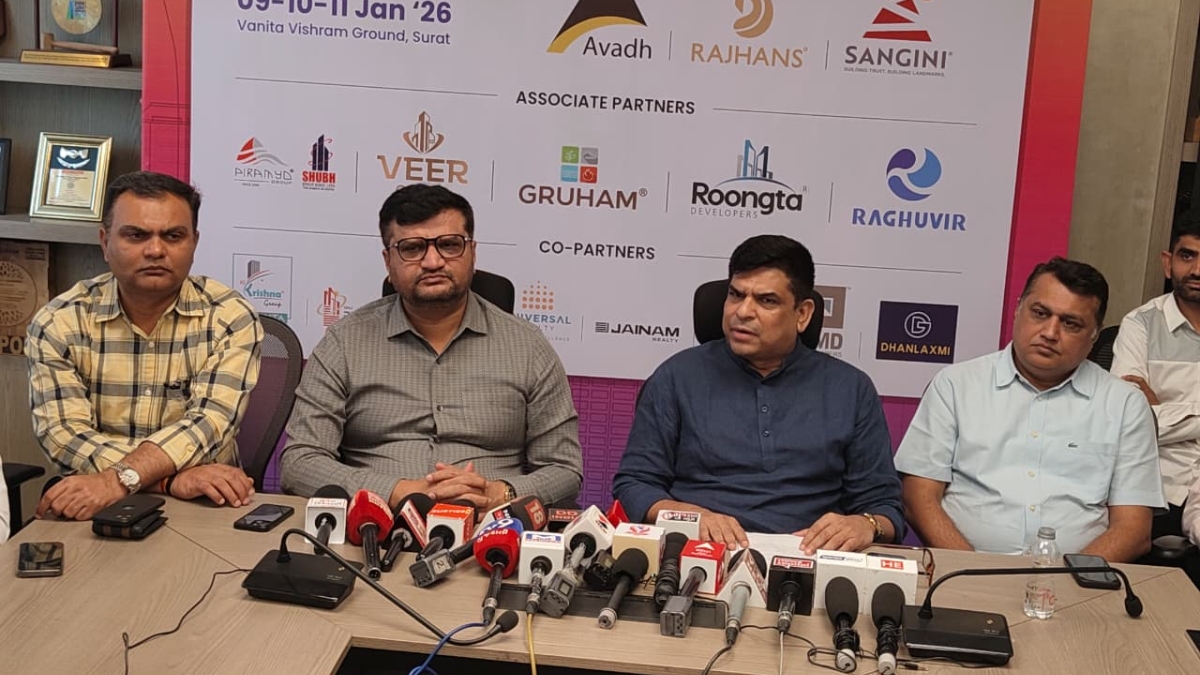 ‘Cham-Chamta Surat ma Dham-Dhamtu’ GLAM SURAT PROPERTY SHOW 2026 Set to Open on January 9th January 2026