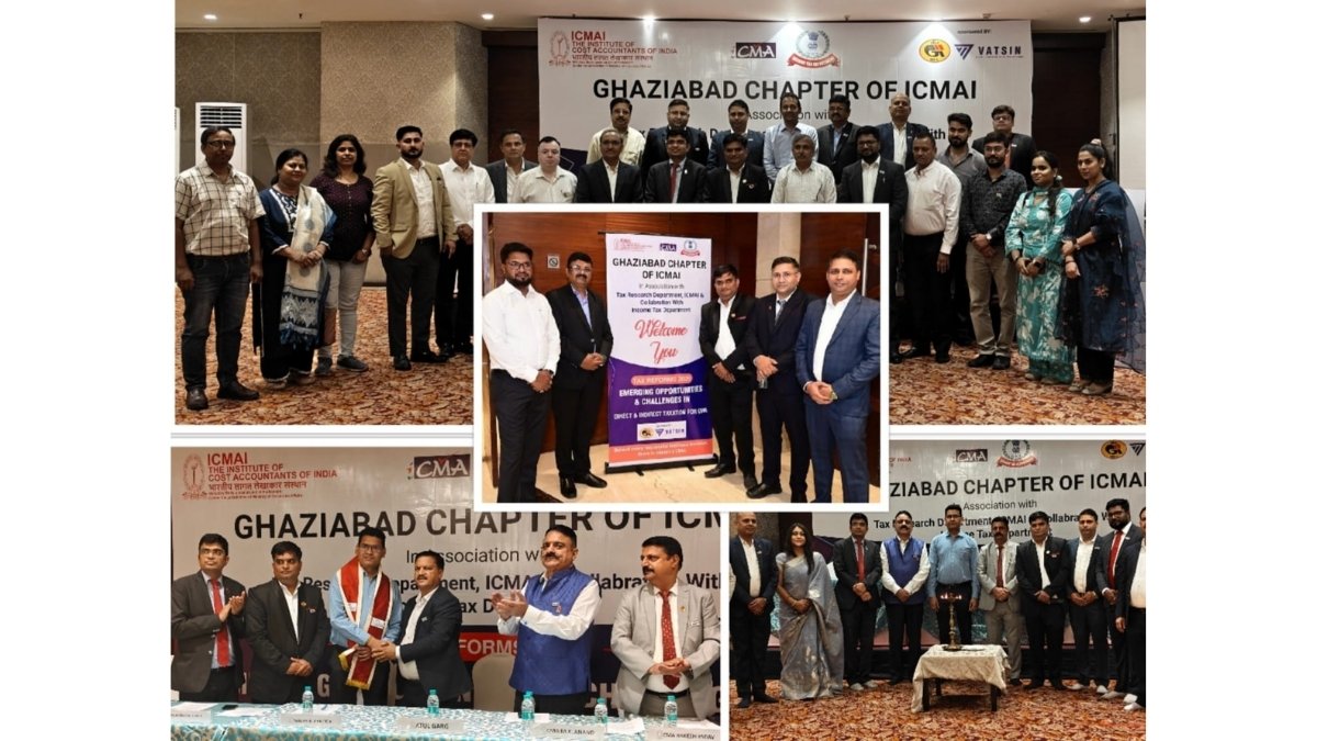 ICMAI Ghaziabad Chapter Hosts Seminar on 2026 Tax Reforms; TRD Committee Completes 22 Nationwide Programmes