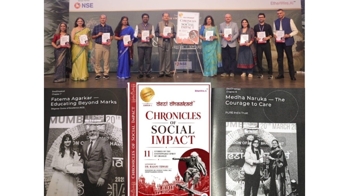 DesiDhaakad™ Unveils ‘Chronicles of Social Impact’ at NSE, Honoring 11 Women Changemakers