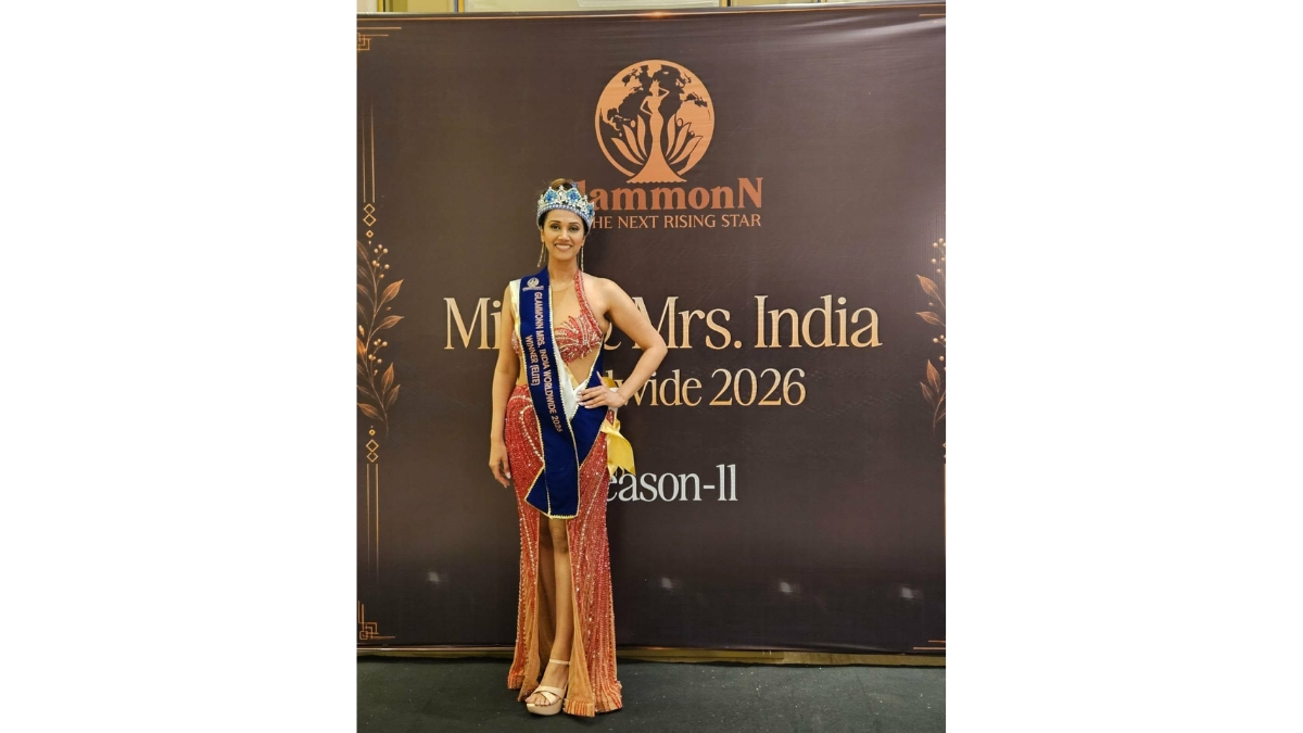 Trupti Kamath Crowned Glamm onn Mrs India Worldwide Elite Title Winner 2026 Inspires Women to Believe That Dreams Have No Expiry Date
