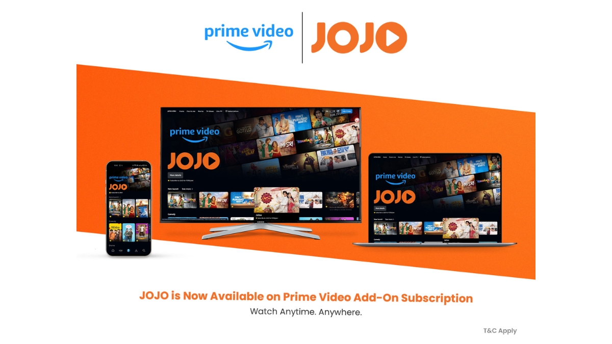 JOJO Expands Its National Footprint with Prime Video Add-On Subscription, Bringing Gujarati Entertainment to Millions Across India