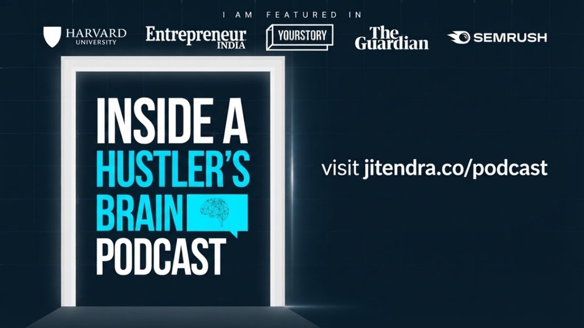 The Best Affiliate Marketing Podcast: Why Jitendra Vaswani’s ‘Inside A Hustler’s Brain’ Is the Show Every Marketer, Founder, and Creator Needs to Subscribe 