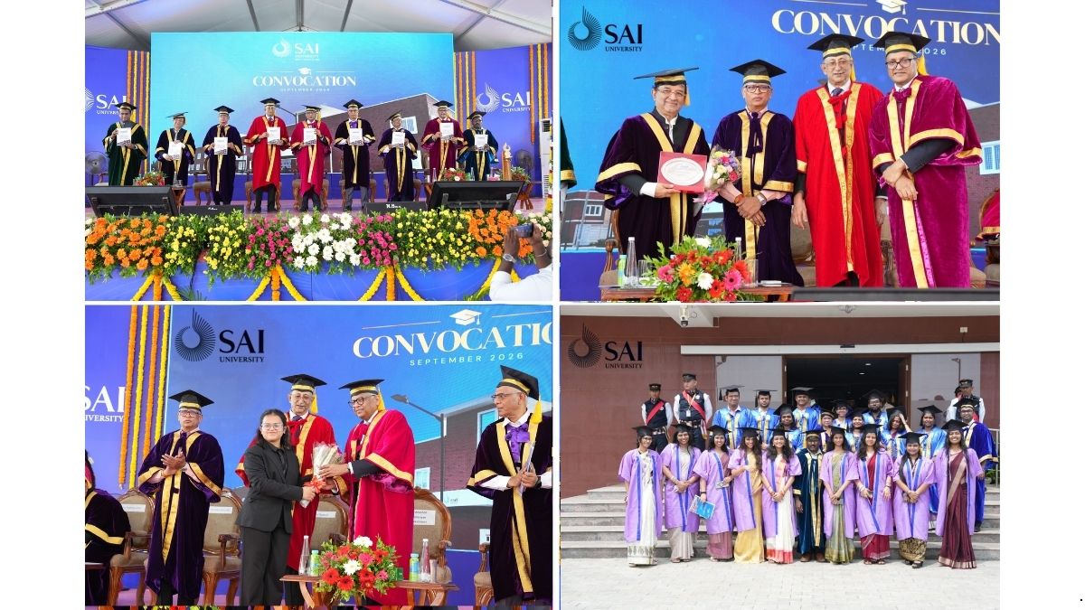 Sai University Holds Third Convocation; Tata Sons Chairman Natarajan Chandrasekaran Delivers Convocation Address