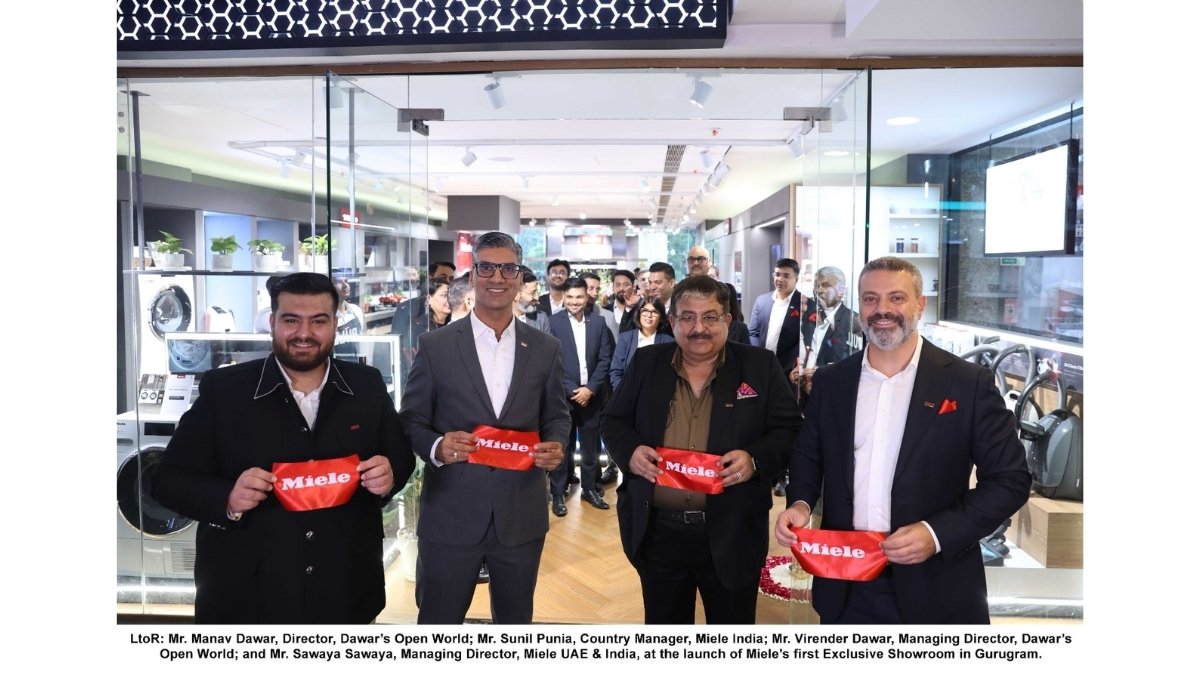 Miele Opens its First Exclusive Showroom in Gurugram, Strengthening its Retail Footprint in India